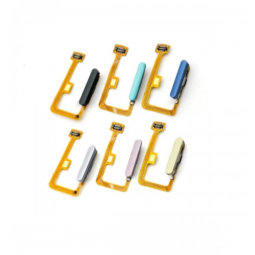 Lanksčioji jungtis skirta Xiaomi Mi 11 Lite 4G/5G piršto antspaudo (fingerprint sensor) originali / BLUE /