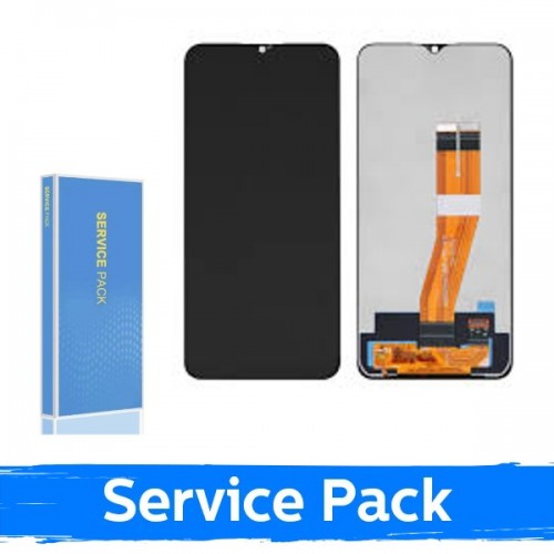 Ekranas skirtas Samsung A035F A03 non-EU juodas (Service Pack / Aftermarket)(NF version)