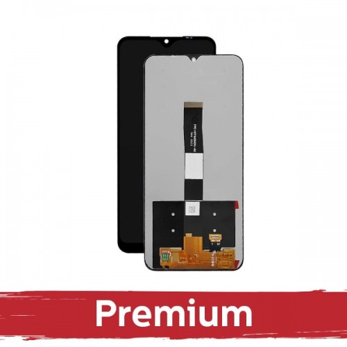 Ekranas skirtas Xiaomi Redmi 10A / 9A / 9C / 9AT / Poco C3 juodas OEM