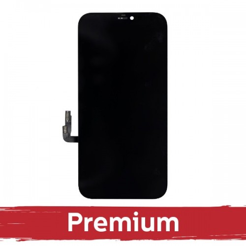 Ekranas skirtas iPhone 12 / 12 Pro juodas (INCELL / Premium) /*Removable IC*/