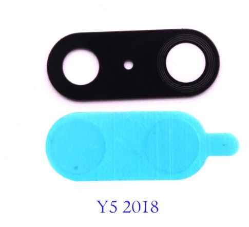 Huawei Y5 2018 kameros stikliukas Black (only lens) ORG