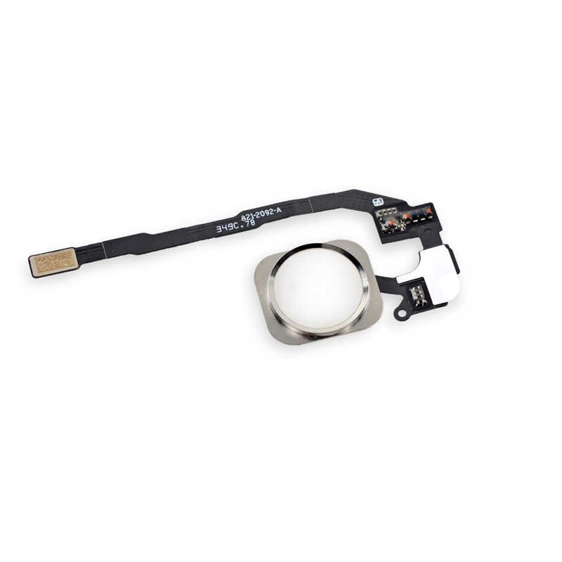 Lanksčioji jungtis skirta iPhone 5S/SE HOME mygtuko su Touch ID Silver ORG