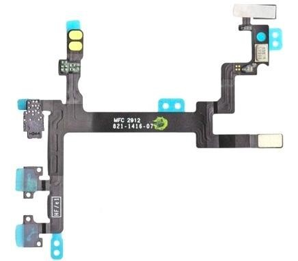 Lanksčioji jungtis skirta iPhone SE on/off, mute, garso kontrolės HQ