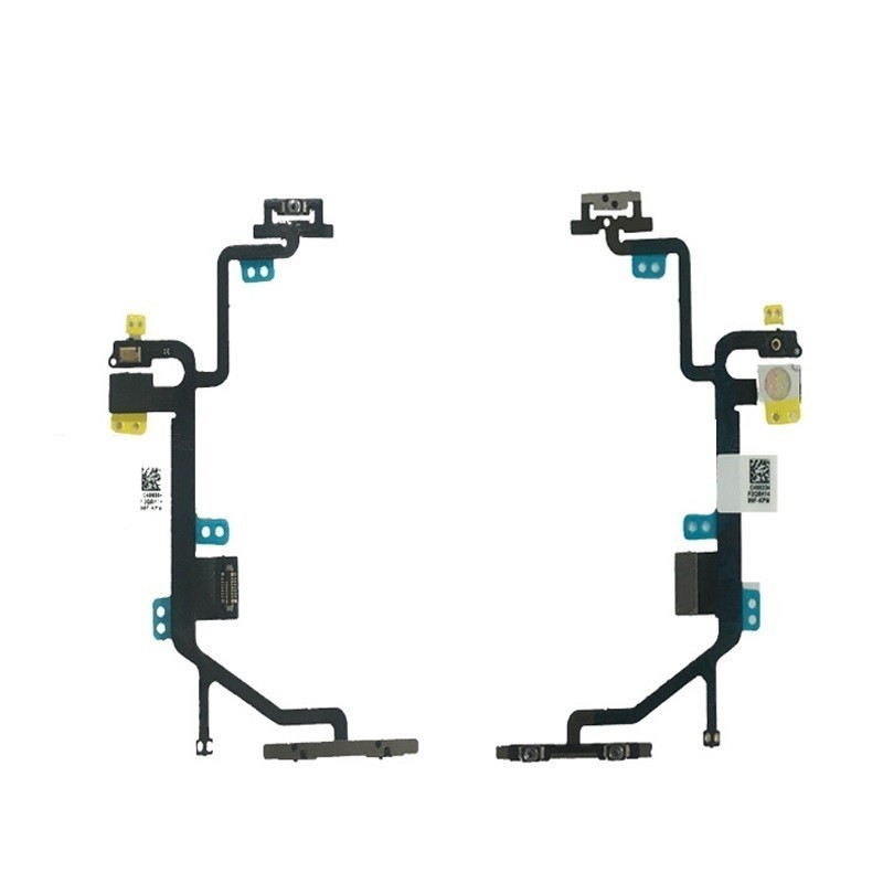 Lanksčioji jungtis skirta iPhone 8/SE 2020 on/off, garso kontrolės, blykstės ir mikrofono originali (used Grade A)