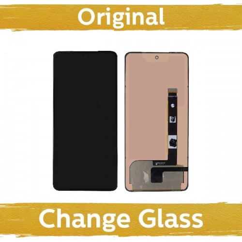 Ekranas skirtas Motorola G52 (G82 / G71s / Edge30) / XT2221 / juodas (Atnaujintas: China)