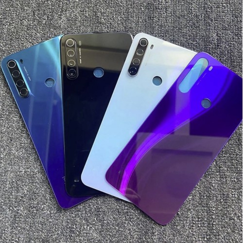 Galinis dangtelis skirtas Xiaomi Redmi Note 8T / Black / (su kameros stikliuku) HQ