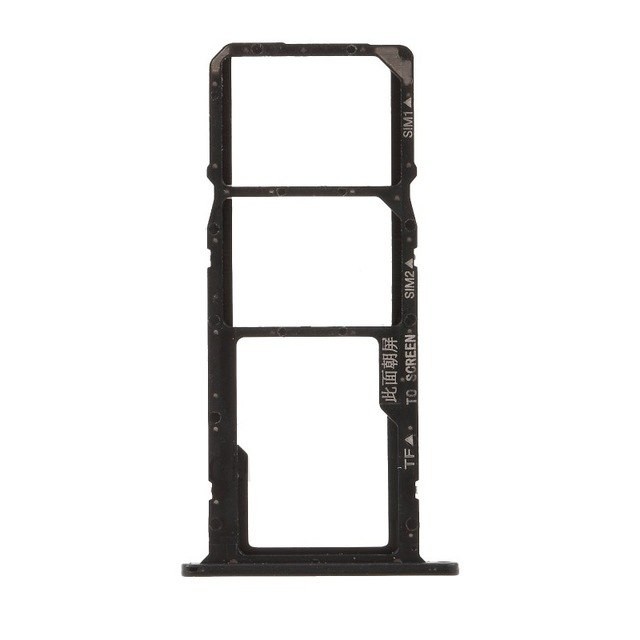 SIM kortelės laikiklis Huawei Y5 2018 Black ORG