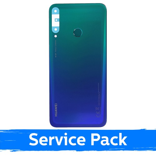 Galinis dangtelis skirtas Huawei P40 Lite E / Aurora Blue / (Service Pack)