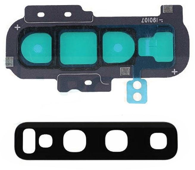 Samsung G973 S10 kameros stikliukas su rėmeliu Prism Green ORG