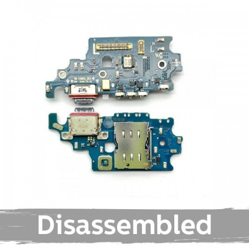 Krovimo lizdas skirtas Samsung G996 S21 Plus su lanksčiąją jungtimi / plata (išimtas iš įrenginio)