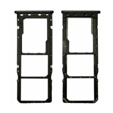 SIM kortelės laikiklis Samsung A305 A30 2019 juodas ORG