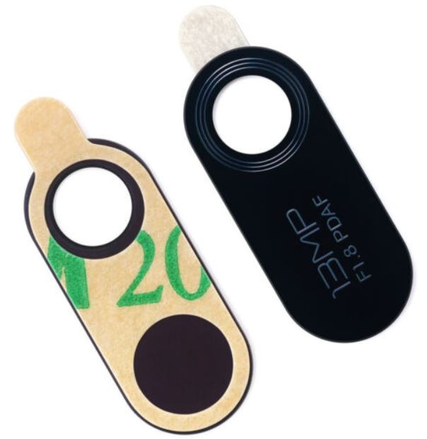 Huawei Y6 2019 kameros stikliukas Black (only lens) ORG