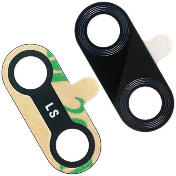 Huawei Y7 2019 kameros stikliukas Black (only lens) ORG