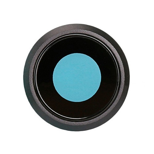 iPhone 8/SE 2020/SE 2022 kameros stikliukas su rėmeliu juodas ORG