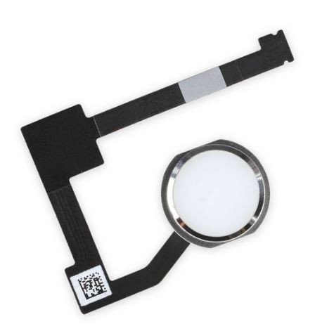 Lanksčioji jungtis skirta iPad Air 2/Mini 4/iPad Pro 12.9 1st gen 2015 HOME mygtuko su Touch ID sidabrinė HQ