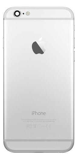 Galinis dangtelis iPhone 6 Silver originalus (used Grade B)