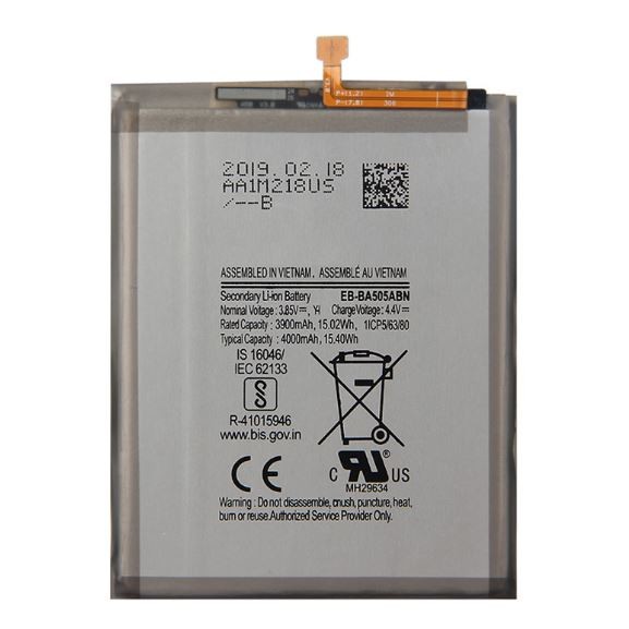 Akumuliatorius ORG Samsung A505 A50 2019/A305 A30 2019 4000mAh EB-BA505ABU