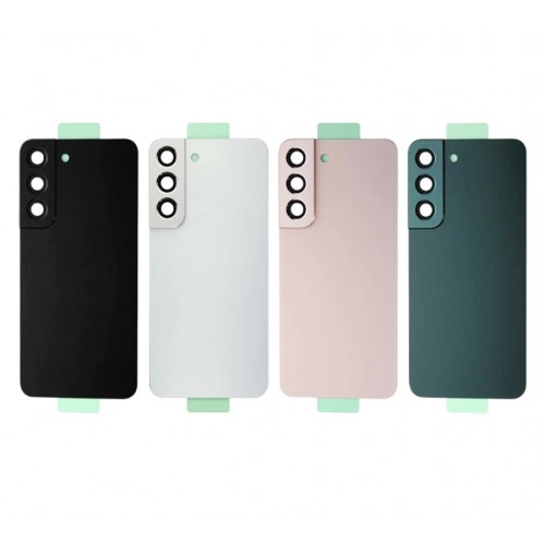 Galinis dangtelis skirtas Samsung S906 S22 Plus / Green / (su kameros stikliuku) OEM