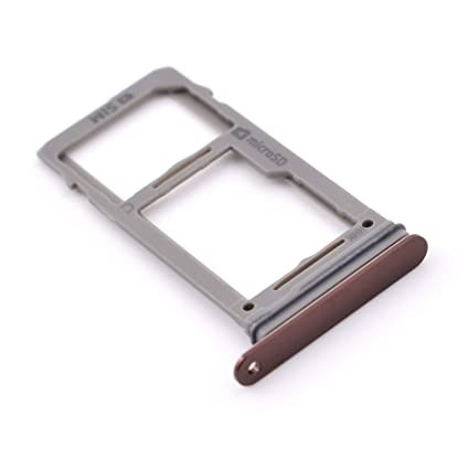 SIM kortelės laikiklis Samsung N960F Note 9 rudas (Cooper) ORG