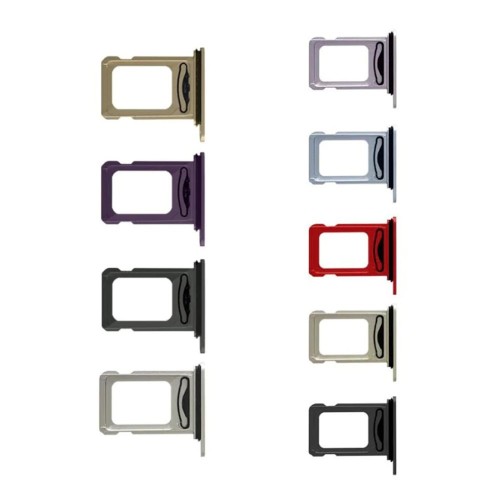 SIM stalčiukas skirtas Apple iPhone 14 / 14 Plus SIM kortelės stalčiukas / Yellow /