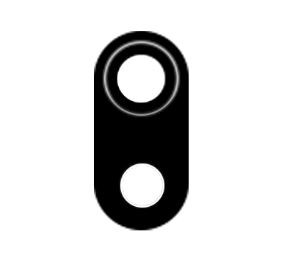 Xiaomi Redmi 8A kameros stikliukas juodas ORG