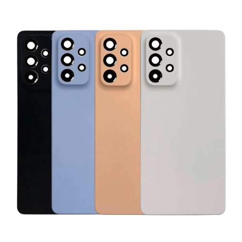 Galinis dangtelis suderinamas su Samsung A536 A53 5G / persikinis / (su kameros lęšiu) OEM