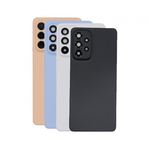 Galinis dangtelis suderinamas su Samsung A336 A33 5G / mėlynas / (su kameros lęšiu) OEM