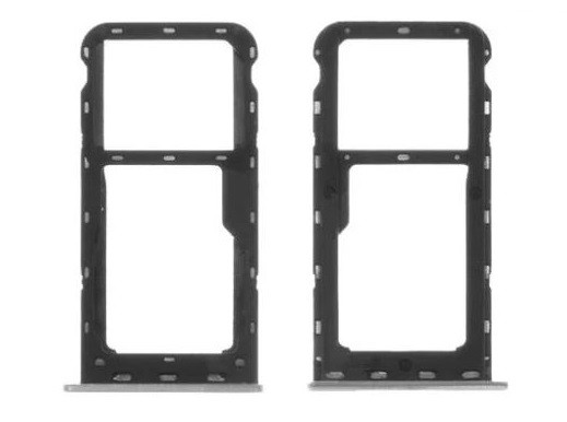 SIM kortelės laikiklis Huawei Honor 6A pilkas originalus (service pack)