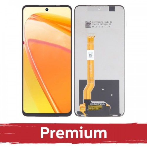LCD ekranas suderinamas su Realme C55 (4G) juodas OEM