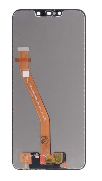 Ekranas Huawei Mate 20 Lite su lietimui jautriu stikliuku Black ORG