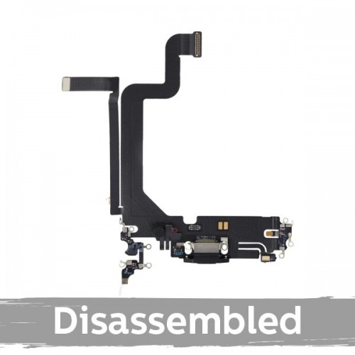 Įkrovimo jungtis suderinama su iPhone 14 Pro Max su Flex / sidabrinis / (100% originali / Naudota)