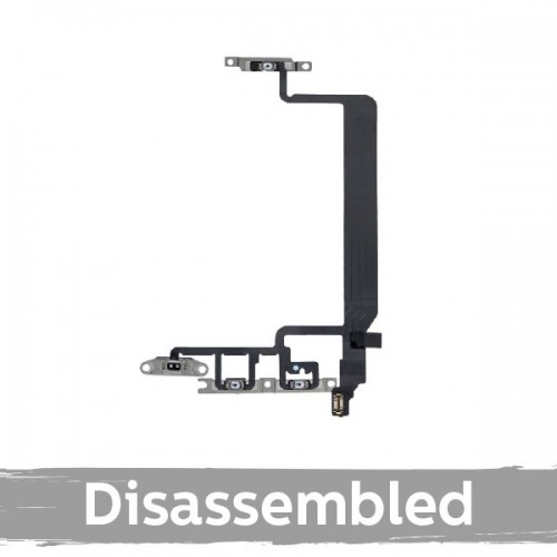 Lankstus kabelis suderinamas su iPhone 13 Pro įjungimo / išjungimo ir garsumo Flex (100% originalus / Naudotas)