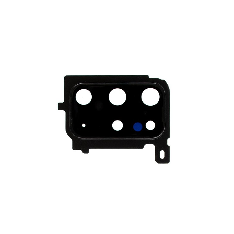 Samsung G985/G986 S20 Plus kameros stikliukas su rėmeliu Cosmic Black ORG