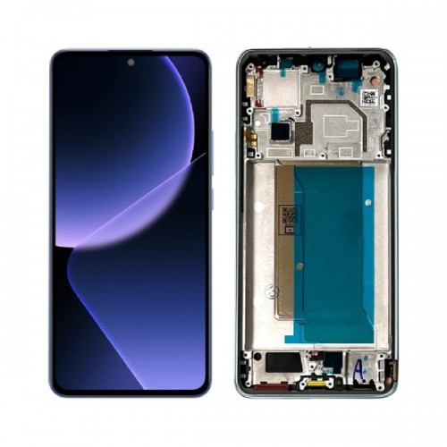 LCD ekranas suderinamas su Xiaomi 13T (13T Pro) su rėmeliu / juodas / HQ