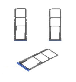 SIM kortelės laikiklis Xiaomi Redmi Note 8/Redmi Note 8 2021 Neptune Blue ORG