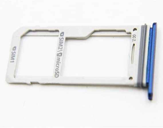 SIM kortelės laikiklis Samsung N950F Note 8 Deepsea Blue ORG