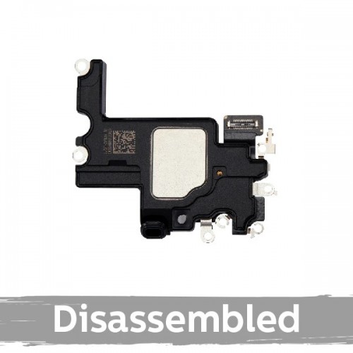 Garsiakalbis suderinamas su Apple iPhone 15 Plus viršutinis garsiakalbis (ausinis garsiakalbis) (100% originalus / Naudotas)