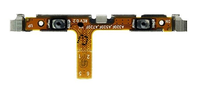 Lanksčioji jungtis Samsung A320F A3 2017/A520F A5 2017/A720F A7 2017 garso kontrolės originali (used Grade A)