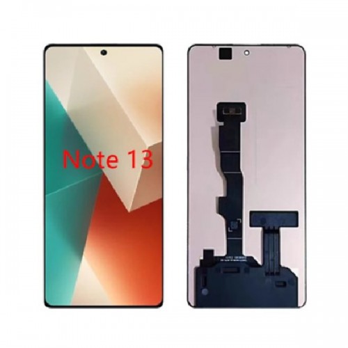LCD ekranas suderinamas su Xiaomi Redmi Note 13 4G / Note 14 5G / Poco M7 Pro 5G juodas HQ