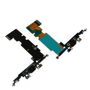 Lanksčioji jungtis skirta iPhone 8 Plus įkrovimo kontaktų, su mikrofonu Space Grey naudota ORG