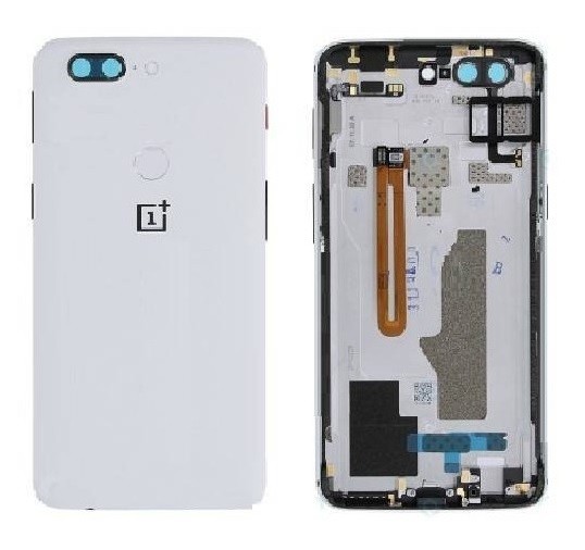 Galinis dangtelis OnePlus 5T Sandstone White originalus (used Grade B)