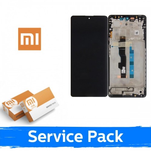 LCD ekranas suderinamas su Xiaomi Redmi Note 13 4G su rėmeliu / Ocean Sunset / (Service Pack)