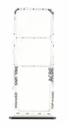 SIM kortelės laikiklis Samsung A325 A32 4G 2021 White originalus (service pack)