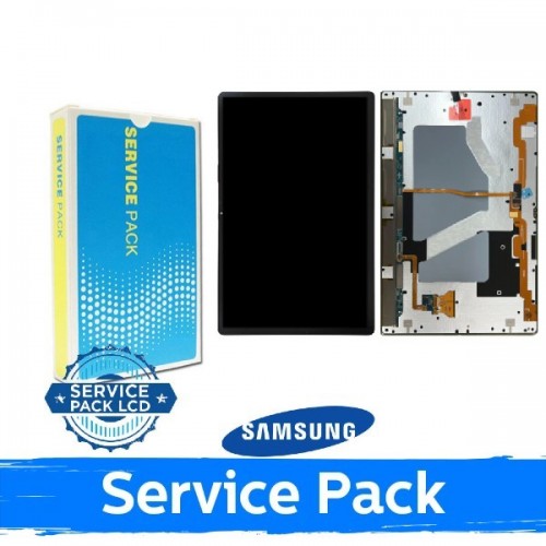 LCD ekranas suderinamas su Samsung X910 / X916 Tab S9 Ultra juodas (Service Pack)