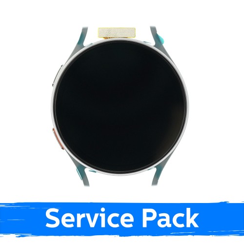 LCD ekranas suderinamas su Samsung L310 Watch 7 44mm su rėmeliu / sidabrinis / (Service Pack)