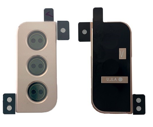 Samsung G996 S21 Plus 5G kameros stikliukas su rėmeliu Phantom Violet ORG