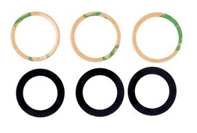 Samsung G996 S21 Plus 5G kameros stikliukas (only lens 3pcs) ORG