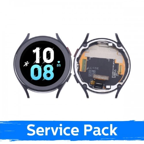 LCD ekranas suderinamas su Samsung R910 Watch 5 44mm su rėmeliu / Graphite / (Service Pack)