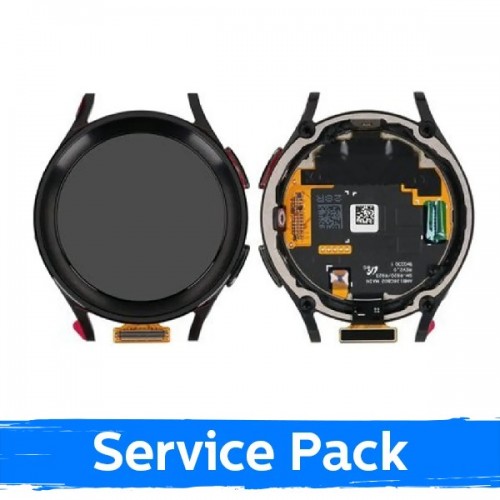 LCD ekranas suderinamas su Samsung R925 Watch 5 Pro 45mm su rėmeliu / Black Titanium / (Service Pack)
