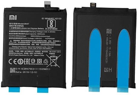Akumuliatorius originalus Xiaomi Redmi Mi A2 Lite/Redmi 6 Pro 3900mAh BN47